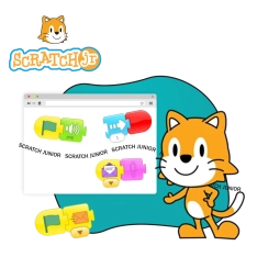 Scratch JR. Основы программирования  - КИБЕРшкола программирования для детей, компьютерные курсы для школьников, начинающих и подростков - KIBERone г. Санкт-Петербург
