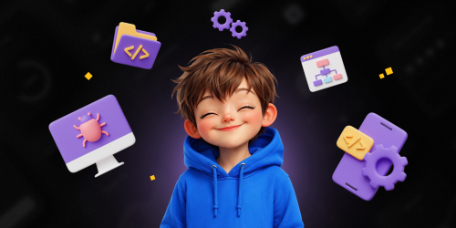 Идеальный сайт с нуля: код, дизайн и AI-помощник - КИБЕРшкола программирования для детей, компьютерные курсы для школьников, начинающих и подростков - KIBERone г. Санкт-Петербург